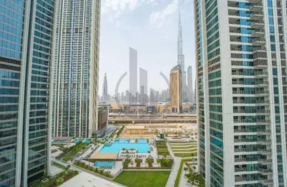Outdoor Building image for: Apartment - 3 Bedrooms - 3 Bathrooms for sale in Downtown Views II Tower 2 - Downtown Views II - Downtown Dubai - Dubai, Image 1