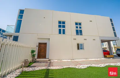 Outdoor House image for: Townhouse - 3 Bedrooms - 3 Bathrooms for sale in Casablanca Boutique Villas - Pacifica - Damac Hills 2 - Dubai, Image 1