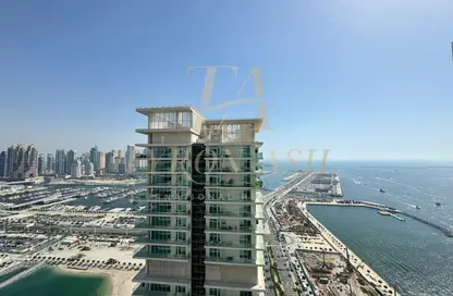 Apartment - 1 Bedroom - 1 Bathroom for rent in Marina Vista - EMAAR Beachfront - Dubai Harbour - Dubai