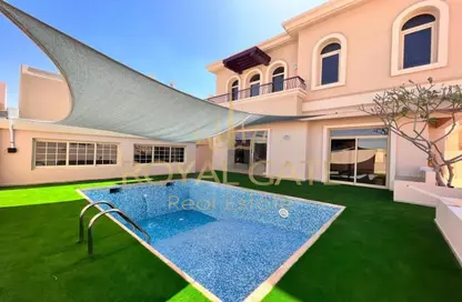 Pool image for: Villa - 5 Bedrooms - 7 Bathrooms for rent in Lailak - Al Raha Golf Gardens - Abu Dhabi, Image 1