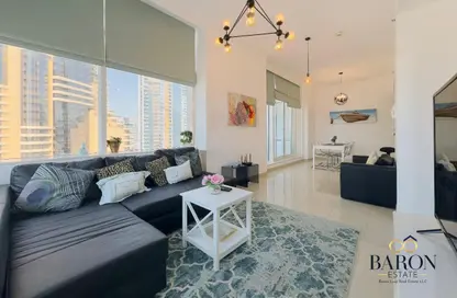 Apartment - 1 Bedroom - 2 Bathrooms for rent in Botanica Tower - Dubai Marina - Dubai