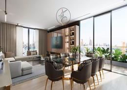 Living / Dining Room image for: Apartment - 2 bedrooms - 2 bathrooms for sale in Binghatti Canal - Business Bay - Dubai, Image 1
