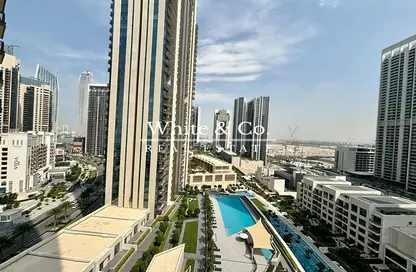 صورة لـ مبنى خارجي شقة - غرفة نوم - 1 حمام للايجار في B كريك سايد 18 - حدائق الإمارات 1 - ميناء خور دبي (ذا لاجونز) - دبي ، صورة رقم 1