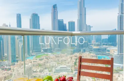 Apartment - 2 Bedrooms - 2 Bathrooms for rent in Burj Views A - Burj Views - Downtown Dubai - Dubai