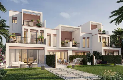 Townhouse - 4 Bedrooms - 4 Bathrooms for sale in Costa Brava 1 - Costa Brava at DAMAC Lagoons - Damac Lagoons - Dubai