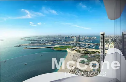 Water View image for: Apartment - 4 Bedrooms - 5 Bathrooms for sale in sensoria at Five Luxe - Jumeirah Beach Residence - Dubai, Image 1