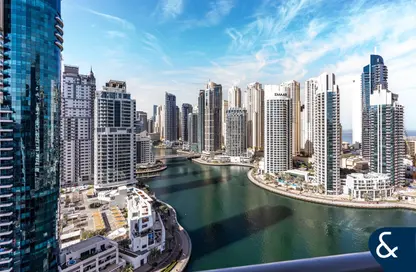 شقة - 3 غرف نوم - 4 حمامات للايجار في ترايدنت بايسايد - دبي مارينا - دبي