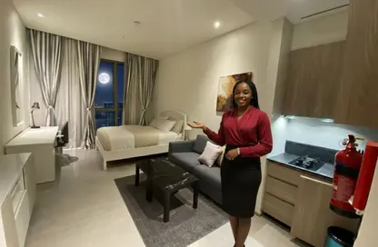 Apartment - Studio - 1 Bathroom for rent in Signature Livings - Jumeirah Village Circle - Dubai