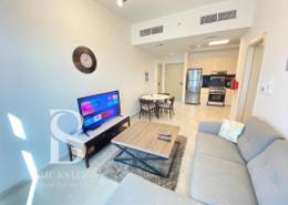 Living / Dining Room image for: Apartment - 2 bedrooms - 3 bathrooms for rent in Binghatti Gems - Jumeirah Village Circle - Dubai, Image 1