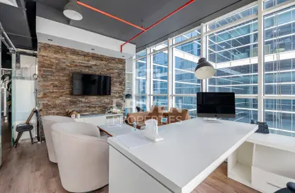 Office Space - Studio - 1 Bathroom for rent in Lake Central - Business Bay - Dubai