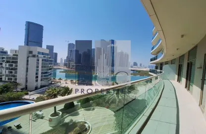 Apartment - 3 Bedrooms - 4 Bathrooms for rent in Beach Towers - Shams Abu Dhabi - Al Reem Island - Abu Dhabi