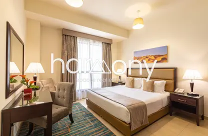 Room / Bedroom image for: Apartment - 2 Bedrooms - 3 Bathrooms for rent in Amwaj 4 - Amwaj - Jumeirah Beach Residence - Dubai, Image 1