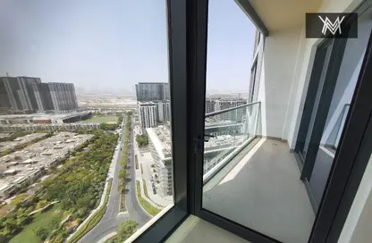 Balcony image for: Apartment - 1 Bedroom - 1 Bathroom for rent in Sobha Hartland Waves - Sobha Hartland - Mohammed Bin Rashid City - Dubai, Image 1
