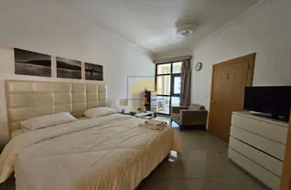 Room / Bedroom image for: Apartment - 1 Bedroom - 2 Bathrooms for rent in Lincoln Park A - Lincoln Park - Arjan - Dubai, Image 1