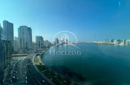 Water View image for: Apartment - 3 Bedrooms - 4 Bathrooms for rent in Al Majaz Tower - Al Majaz - Sharjah, Image 1