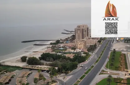 Apartment - 1 Bedroom - 1 Bathroom for rent in Corniche Tower - Ajman Corniche Road - Ajman