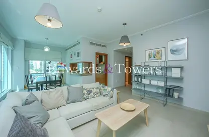 Apartment - 1 Bedroom - 2 Bathrooms for rent in Attessa Tower - Marina Promenade - Dubai Marina - Dubai