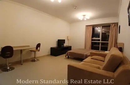 Apartment - Studio - 1 Bathroom for rent in Goldcrest Executive - JLT Cluster C - Jumeirah Lake Towers - Dubai