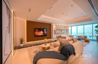 شقة - 2 غرف نوم - 3 حمامات للايجار في تاج الإمارات - دبي مارينا - دبي