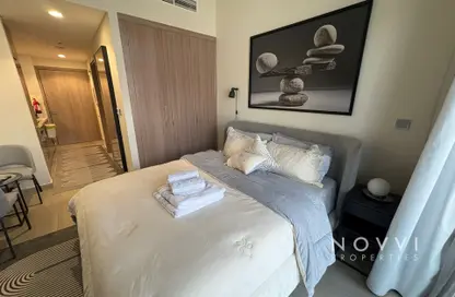 Apartment - Studio - 1 Bathroom for rent in AZIZI Riviera 48 - Meydan One - Meydan - Dubai