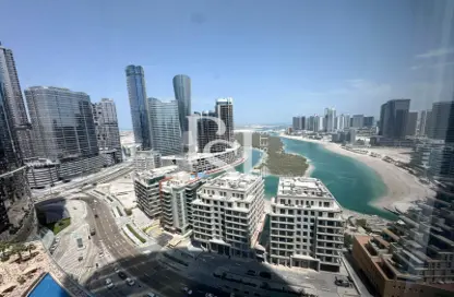 Office Space - Studio - 2 Bathrooms for rent in Sky Tower - Shams Abu Dhabi - Al Reem Island - Abu Dhabi