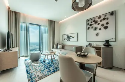 Apartment - 1 Bedroom - 1 Bathroom for rent in Jumeirah Gate Tower 2 - The Address Jumeirah Resort and Spa - Jumeirah Beach Residence - Dubai