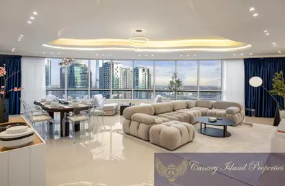 Apartment - 4 Bedrooms - 5 Bathrooms for sale in Horizon Tower - Dubai Marina - Dubai