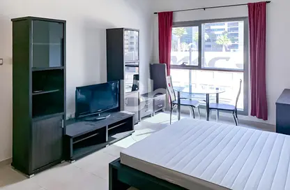 Apartment - Studio - 1 Bathroom for rent in Zumurud Tower - Dubai Marina - Dubai