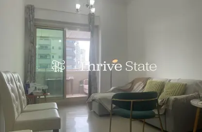 شقة - غرفة نوم - 2 حمامات للايجار في دريم تاور - دبي مارينا - دبي