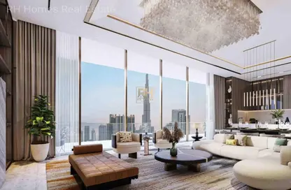 شقة - غرفة نوم - 2 حمامات للبيع في اكسكوزيت ليفينج ريزيدنسز - برج خليفة - وسط مدينة دبي - دبي