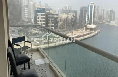 شقة - غرفة نوم - 1 حمام للايجار في ماي فير ريزيدنسي - الخليج التجاري - دبي