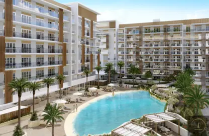 Apartment - 2 Bedrooms - 3 Bathrooms for sale in Azizi Beach Oasis 2 - Dubai Studio City - Dubai