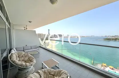 شقة - غرفة نوم - 2 حمامات للايجار في أزور ريزيدنس - نخلة جميرا - دبي