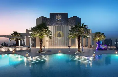 دوبلكس - 2 غرف نوم - 3 حمامات للايجار في فندق ومساكن إس إل إس دبي - الخليج التجاري - دبي