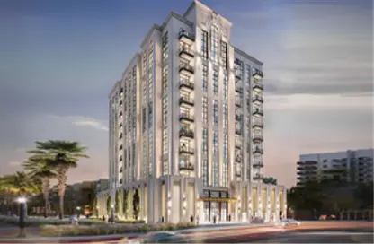 Outdoor Building image for: Apartment - 1 Bedroom - 2 Bathrooms for sale in Avenue Residence 5 - Avenue Residence - Al Furjan - Dubai, Image 1