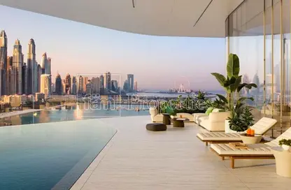 Pool image for: Penthouse - 4 Bedrooms - 5 Bathrooms for sale in AVA at Palm Jumeirah By Omniyat - Palm Jumeirah - Dubai, Image 1
