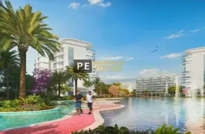 Pool image for: Apartment - 1 Bedroom - 2 Bathrooms for sale in Damac Lagoons - Dubai, Image 1