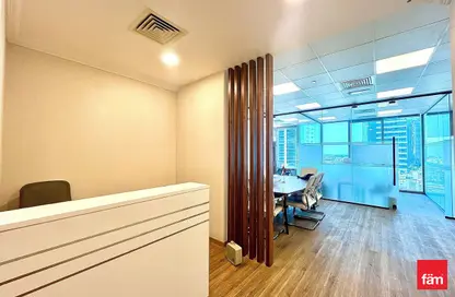 Office Space - Studio - 1 Bathroom for rent in The Prism - Business Bay - Dubai