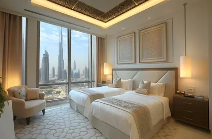 Apartment - 3 Bedrooms - 4 Bathrooms for sale in Tiger Sky Tower - Business Bay - Dubai