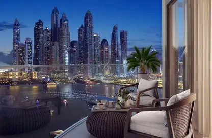 Apartment - 1 Bedroom - 1 Bathroom for sale in Palace Beach Residence - EMAAR Beachfront - Dubai Harbour - Dubai