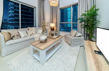 Apartment - 1 Bedroom - 2 Bathrooms for rent in Bay Central West - Bay Central - Dubai Marina - Dubai