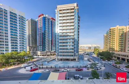 Outdoor Building image for: Apartment - 2 Bedrooms - 3 Bathrooms for sale in Olympic Park 4 - Olympic Park Towers - Dubai Sports City - Dubai, Image 1