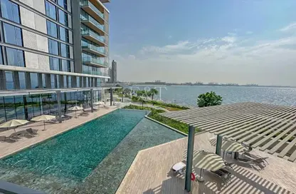 Pool image for: Apartment - 2 Bedrooms - 3 Bathrooms for rent in Apartment Building 2 - Bluewaters Residences - Bluewaters - Dubai, Image 1