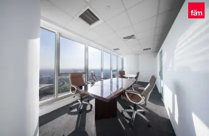 مكتب - استوديو - 1 حمام للايجار في برج تشرشل للأعمال - أبراج تشرشل - الخليج التجاري - دبي