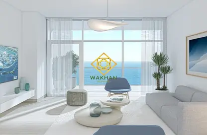 Living Room image for: Apartment - 1 Bathroom for sale in Hayat Island - Mina Al Arab - Ras Al Khaimah, Image 1