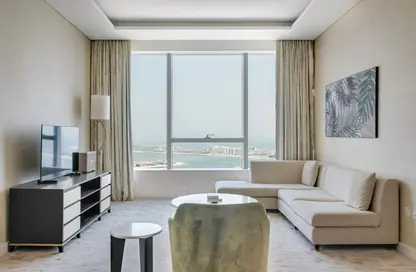 Apartment - 1 Bedroom - 1 Bathroom for rent in The Palm Tower - Palm Jumeirah - Dubai