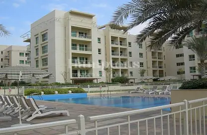 Pool image for: Apartment - 1 Bedroom - 1 Bathroom for rent in Al Ghozlan 4 - Al Ghozlan - Greens - Dubai, Image 1