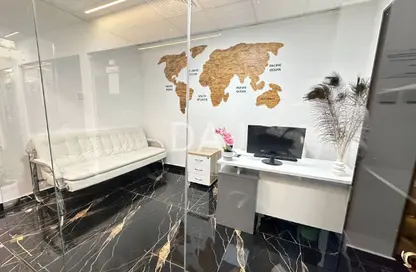 Office Space - Studio - 1 Bathroom for rent in Horizone Building - Port Saeed - Deira - Dubai