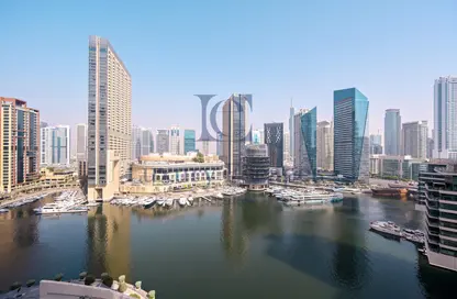 Apartment - Studio - 1 Bathroom for rent in Bay Central West - Bay Central - Dubai Marina - Dubai