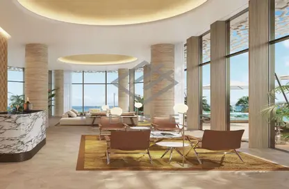 Living Room image for: Penthouse - 5 Bedrooms - 7 Bathrooms for sale in Bulgari Lighthouse - Jumeirah Bay Island - Jumeirah - Dubai, Image 1